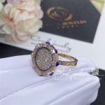 Marli Tip Top Diamond Statement Ring In Rose Gold Lapis Lazuli (4)