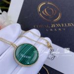 Dior Medium Rose Des Vents Medallion Yellow Gold, Diamond And Malachite Jrdv95053 0000 (6)