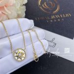 Dior Rose Des Vents Necklace Yellow Gold, Diamond And Mother Of Pearl Jrdv95005 0000 (4)