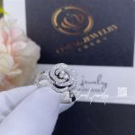 Dior Small Rose Dior Bagatelle Ring White Gold And Diamonds Jbag94055 (4)