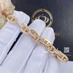 Hermès Hermes Diamond Chaine D”ancre Enchainee 18k Rose Gold Bracelet (2)