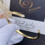 Chanel Coco Crush Bracelet Quilted Motif, 18k Yellow Gold, Diamonds J11666 (8)