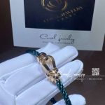 Fred Force 10 Bracelet 18k Pink Gold Large Model Green Cable (3)