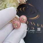 Louis Vuitton B Blossom Earrings, Pink Gold, White Gold, Pink Opal And Diamonds Q96951 (3)