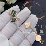 Louis Vuitton Bracelet Color Blossom Bb Multi Motifs Malachite Q95698 (5)