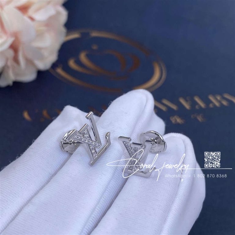 Louis Vuitton Diamond Stud Earrings (2)