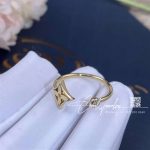 Louis Vuitton Idylle Blossom Ring, 3 Golds And Diamonds Q9f15e (10)