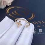 Louis Vuitton Idylle Blossom Ring, 3 Golds And Diamonds Q9f15e (19)