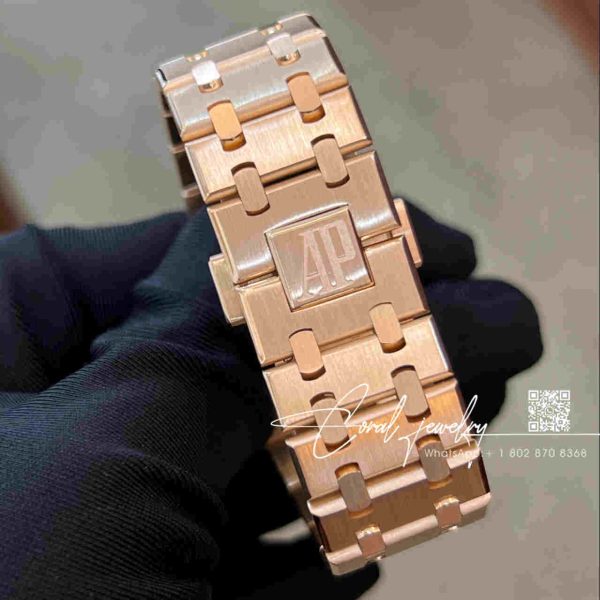 Audemars Piguet – Custom 15500 Rose Gold Strap (1)