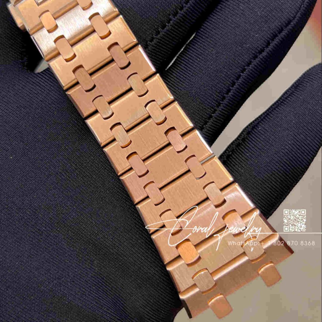 Audemars Piguet – Custom 15500 Rose Gold Strap (2)