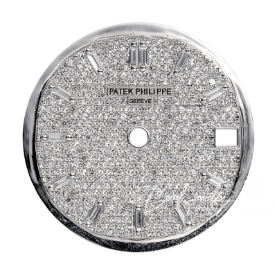 Custom Diamond Set Dial For Patek Philippe Nautilus 5711