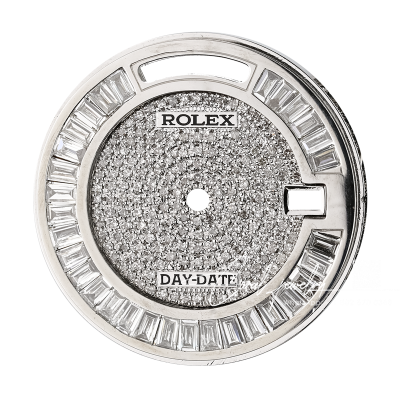 Rolex Day Date 36mm Diamond Set Custom Dial