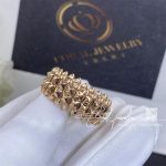 Cartier Clash De Cartier Ring Double Row Model Rose Gold Ref. B4237800 (5)