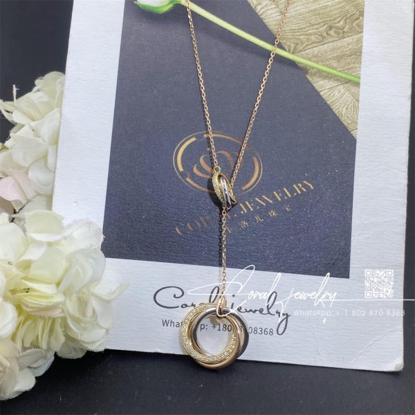 Cartier Trinity Diamonds Necklace Ref. B7058500 (5)