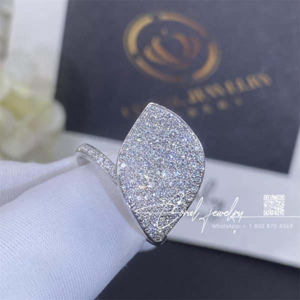 Pasquale Bruni Aleluiá Ring In 18k White Gold With White Diamonds (3)