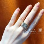 Van Cleef & Arpels Perlée Clovers Ring, Rose Gold, Diamond Vcaro9ln00 (4)