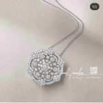 Van Cleef & Arpels Snowflake Clip And Pendant Platinum, Diamond Vcarp39900 (7)