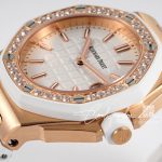 Replica Audemars Piguet Royal Oak Offshore Ladies 67540ok Apf Rg White Dial Swiss Quartz (6)