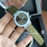 Replica Gsf Hublot Classic Fusion Stainless Steel 33mm Greener Dial Swiss Quartz Movement Watch (4)