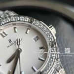 Replica Gsf Hublot Classic Fusion Stainless Steel 33mm White Dial Swiss Quartz Movement Watch (3)