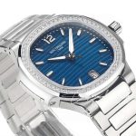 Replica Patek Philippe Nautilus 7118 Lady 3kf Ss Blue Dial Diamond Bezel Swiss 324 Sc (4)