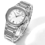 Replica Patek Philippe Nautilus 7118 Lady 3kf Ss White Dial Swiss 324 Sc (4)