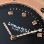 Replica Audemars Piguet Royal Oak 15202 39mm Black Dial In Rose Gold Swiss 2121 (4)