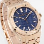 Replica Audemars Piguet Royal Oak 15400 Apsf V2 Rg Blue Dial Swiss 3120 (2)