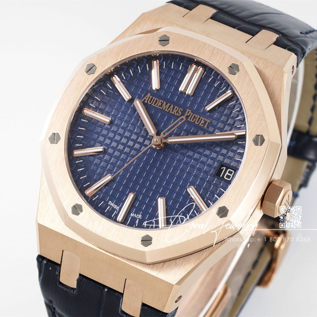 Replica Audemars Piguet Royal Oak 15510 41mm Apsf Blue Dial Swiss 4302 (3)