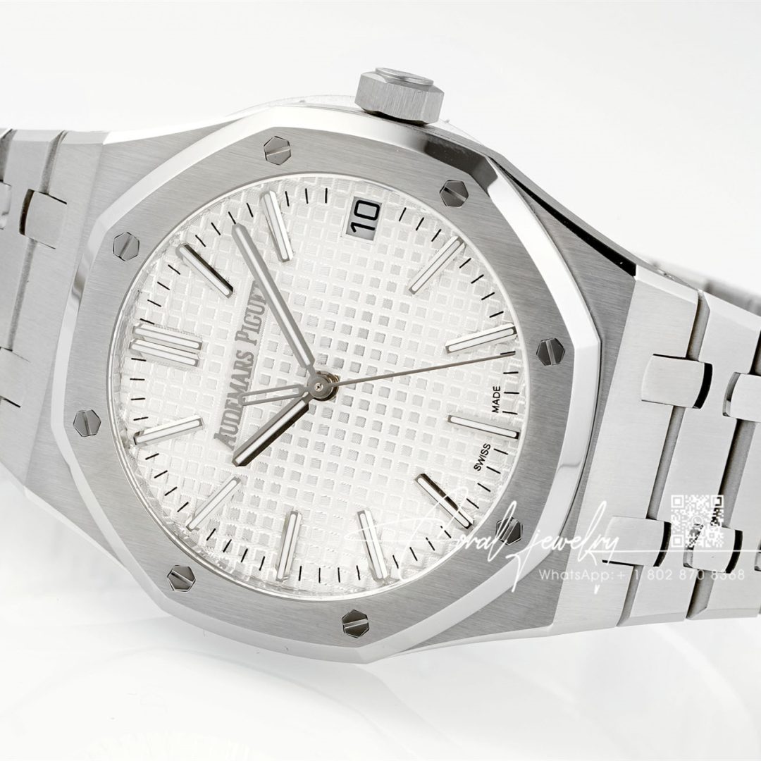 Replica Audemars Piguet Royal Oak 15510 41mm Apsf White Dial Swiss 4302 (5)