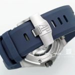 Replica Audemars Piguet Royal Oak 15720 Bb Ss Blue Dial Blue Rubber Strap 4308 (8)