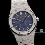 Replica Audemars Piguet Royal Oak Frosted Gold Quartz 33mm 67653 Omf Ss Blue Dial Swiss 3132 (2)