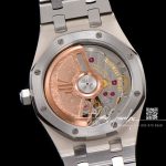 Replica Audemars Piguet Royal Oak Frosted Gold Quartz 33mm 67653 Omf Ss Silver Dial Swiss 3132 (9)