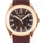 Replica Patek Philippe Aquanaut Jumbo 5167r 001 Zf V3 Rg Brown Dial Swiss 324sc (1)