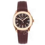 Replica Patek Philippe Aquanaut Jumbo 5167r 001 Zf V3 Rg Brown Dial Swiss 324sc (2)