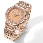 Replica Patek Philippe Ladies Nautilus 71181200r Pf Rg & Diamonds Rg Dial Swiss 324sc (4)