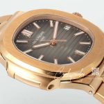 Replica Patek Philippe Nautilus 57111r 001 Ppf Factory V4 Yellow Gold Gray Dial (5)