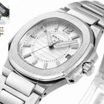 Replica Patek Philippe Nautilus Ladies 70101g 001 Grf Ss & Silver Dial Swiss Quartz E23 250 S C (4)