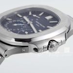 Replica Patek Philippe Nautilus Moonphase 5712 Ppf Ss Blue Dial Swiss 240 Ps (6)