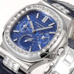 Replica Patek Philippe Nautilus Perpetual Calendar 5740 Ppf Blue Dial Diamond Bezel Swiss 240 Ps (4)