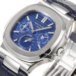 Replica Patek Philippe Nautilus Perpetual Calendar 5740 Ppf Ss Blue Dial Swiss 240 Ps (4)