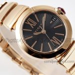 Replica Bvlgari Lvcea Bvf Black Dial In Rose Gold (2)