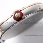 Replica Bvlgari Lvcea Bvf Black Dial In Rose Goldsteel (5)