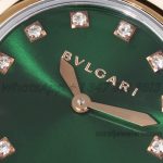 Replica Bvlgari Lvcea Bvf Emerald Green Dial In Rose Goldsteel (3)