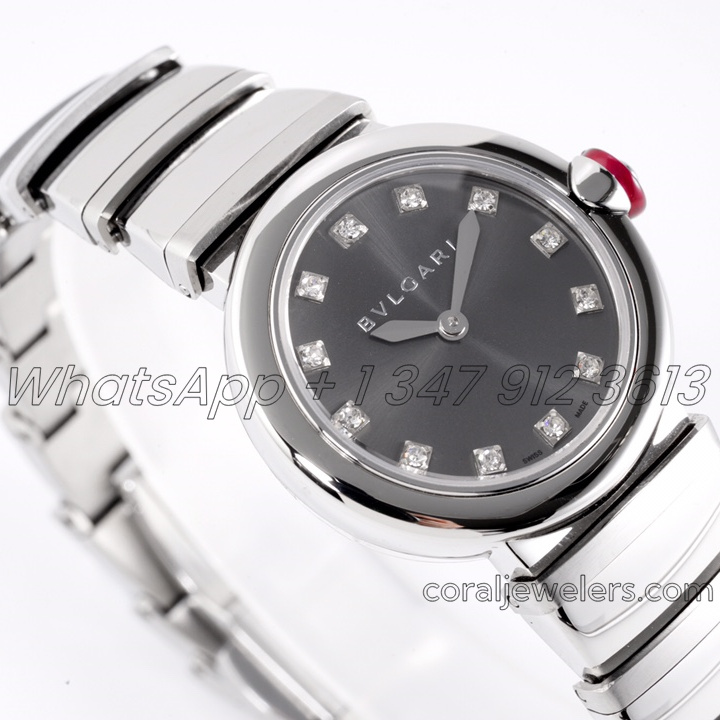 Replica Bvlgari Lvcea Bvf Grey Dial In Steel (1)