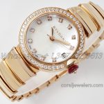 Replica Bvlgari Lvcea Bvf Mop Dial In Rose Gold With Diamond Bezel (1)