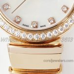 Replica Bvlgari Lvcea Bvf Mop Dial In Rose Gold With Diamond Bezel (4)