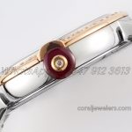 Replica Bvlgari Lvcea Bvf Mop Dial In Rose Goldsteel With Diamond Bezel (6)