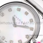 Replica Bvlgari Lvcea Bvf Mop Dial In Steel (3)