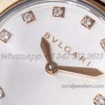 Replica Bvlgari Lvcea Bvf Silver Dial In Rose Goldsteel (3)